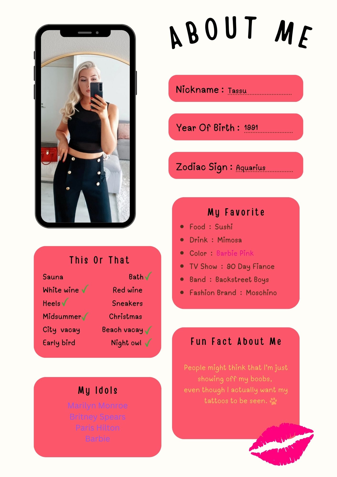 About Me Worksheet (2)